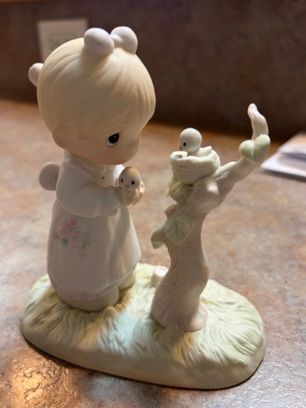 1983 "His Eye is On the Sparrow" Precious Moment